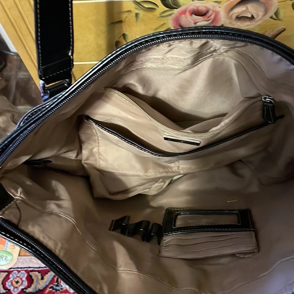 😀 GIANIBERNINI black leather bag 😀 - Picture 5 of 9